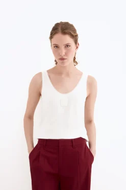 Camiseta tirantes escote v