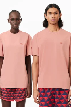 Camiseta unisex de algodón natural teñido