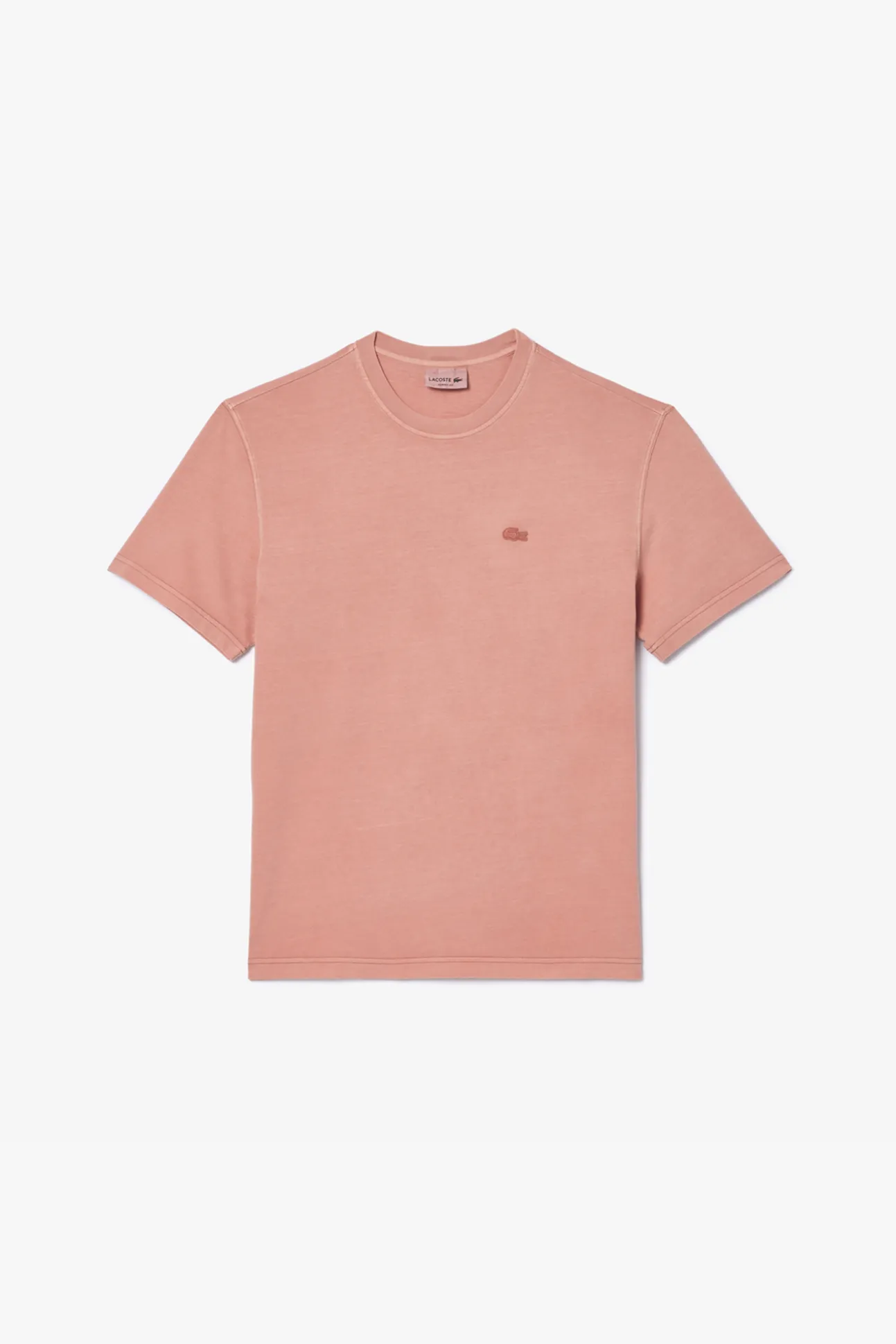 Camiseta unisex de algodón natural teñido