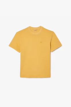 Camiseta unisex de algodón natural teñido
