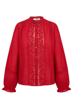 Caridad. Blusa romántica
