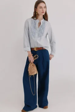 Carmen. Blusa manga larga