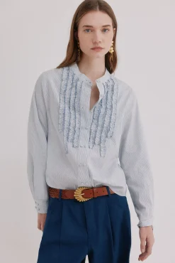 Carmen. Blusa manga larga