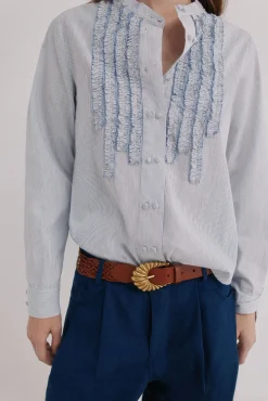 Carmen. Blusa manga larga