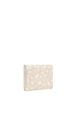 Cartera pequeña beige Kaos Mini Lines