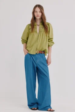 Cecile. Blusa mnaga larga