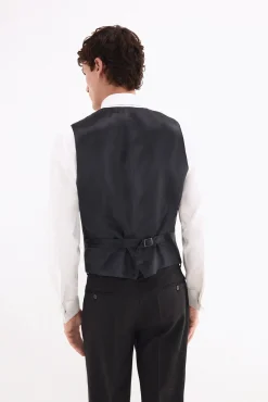 Chaleco tailored liso