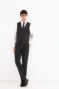 Chaleco tailored liso