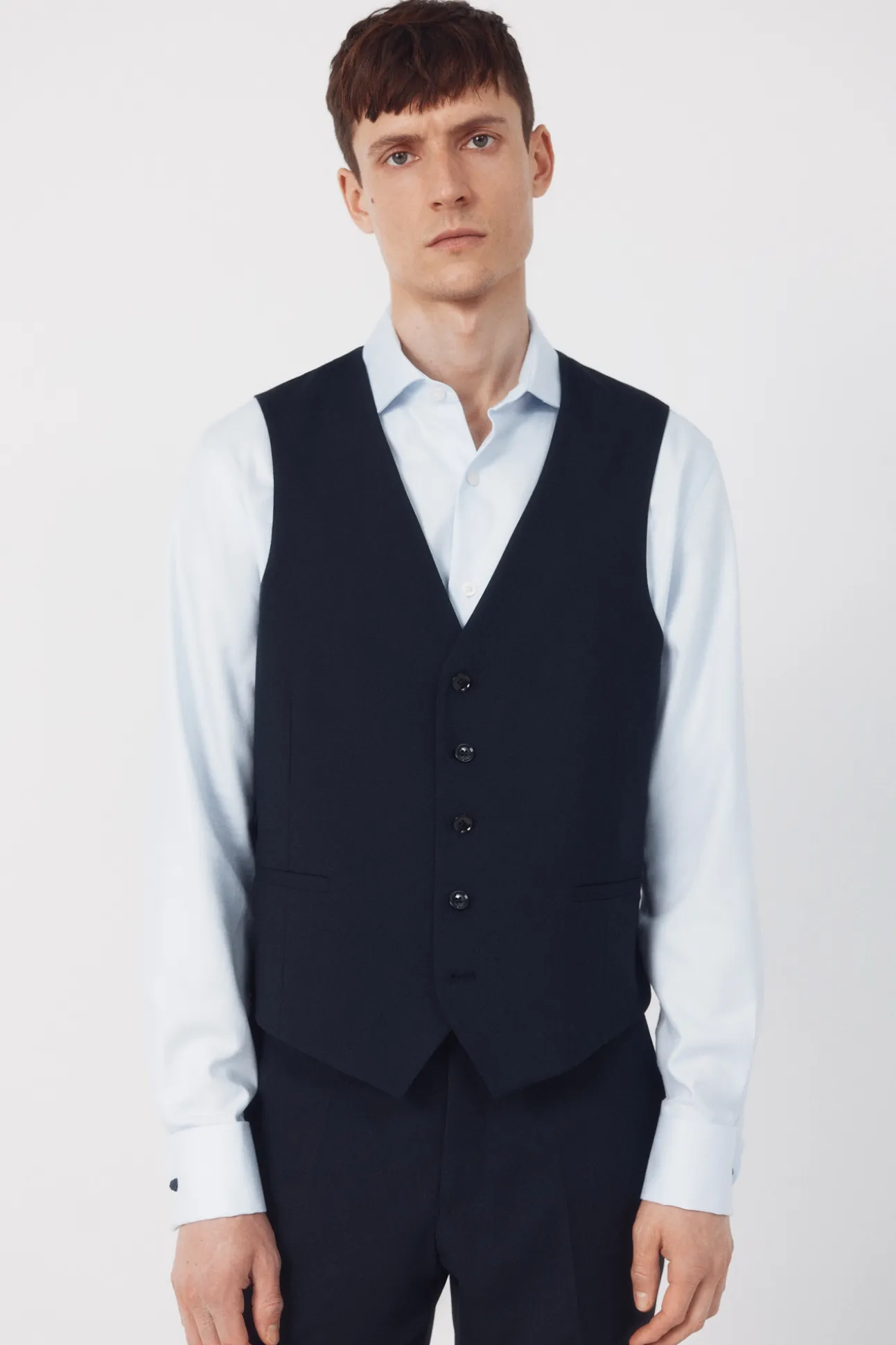 Chaleco traje dynamic cuadro azul