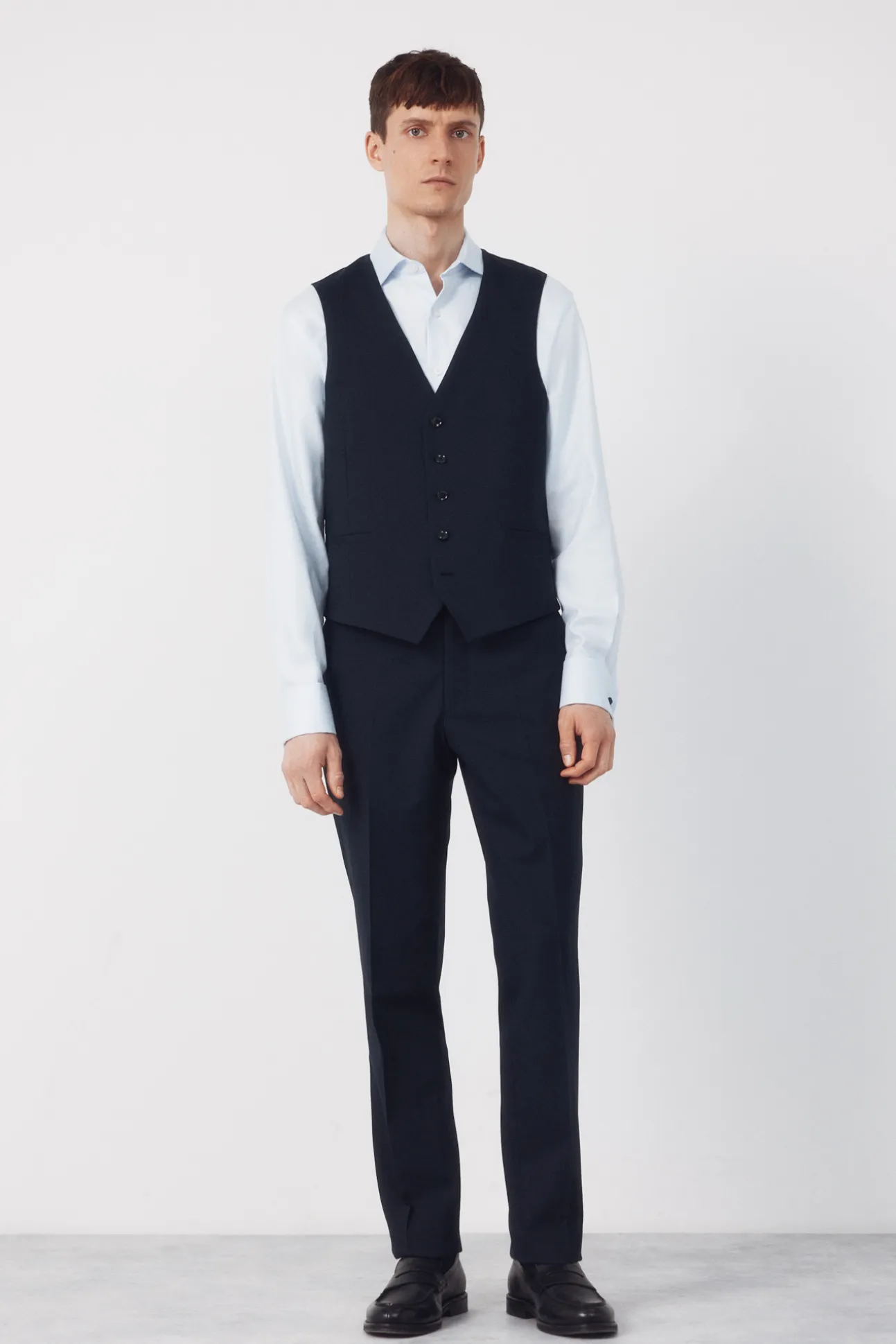 Chaleco traje dynamic cuadro azul