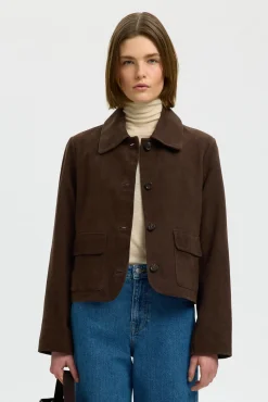 Chaqueta ante corta
