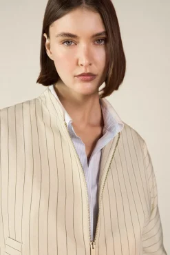 Chaqueta de rayas