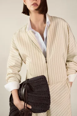 Chaqueta de rayas