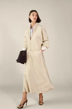 Chaqueta de rayas