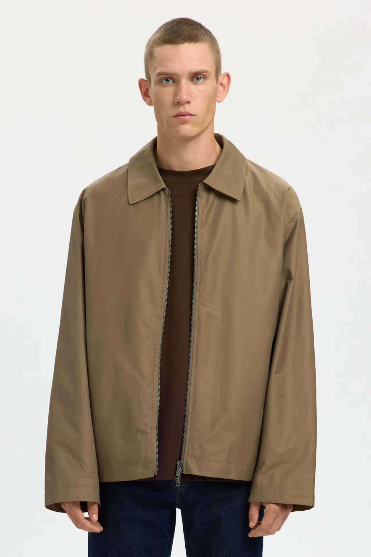 Chaqueta ligera cremallera