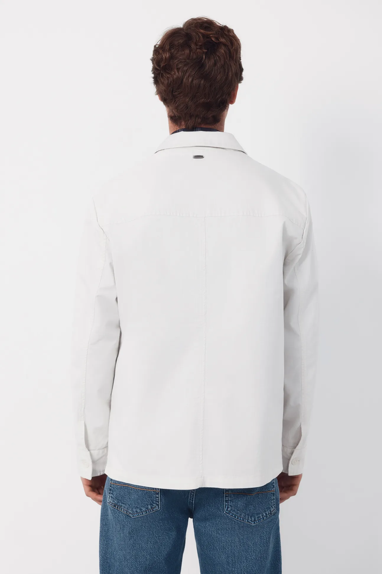 Chaqueta safari mezcla lino
