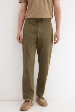Chino estructura con cordones regular fit