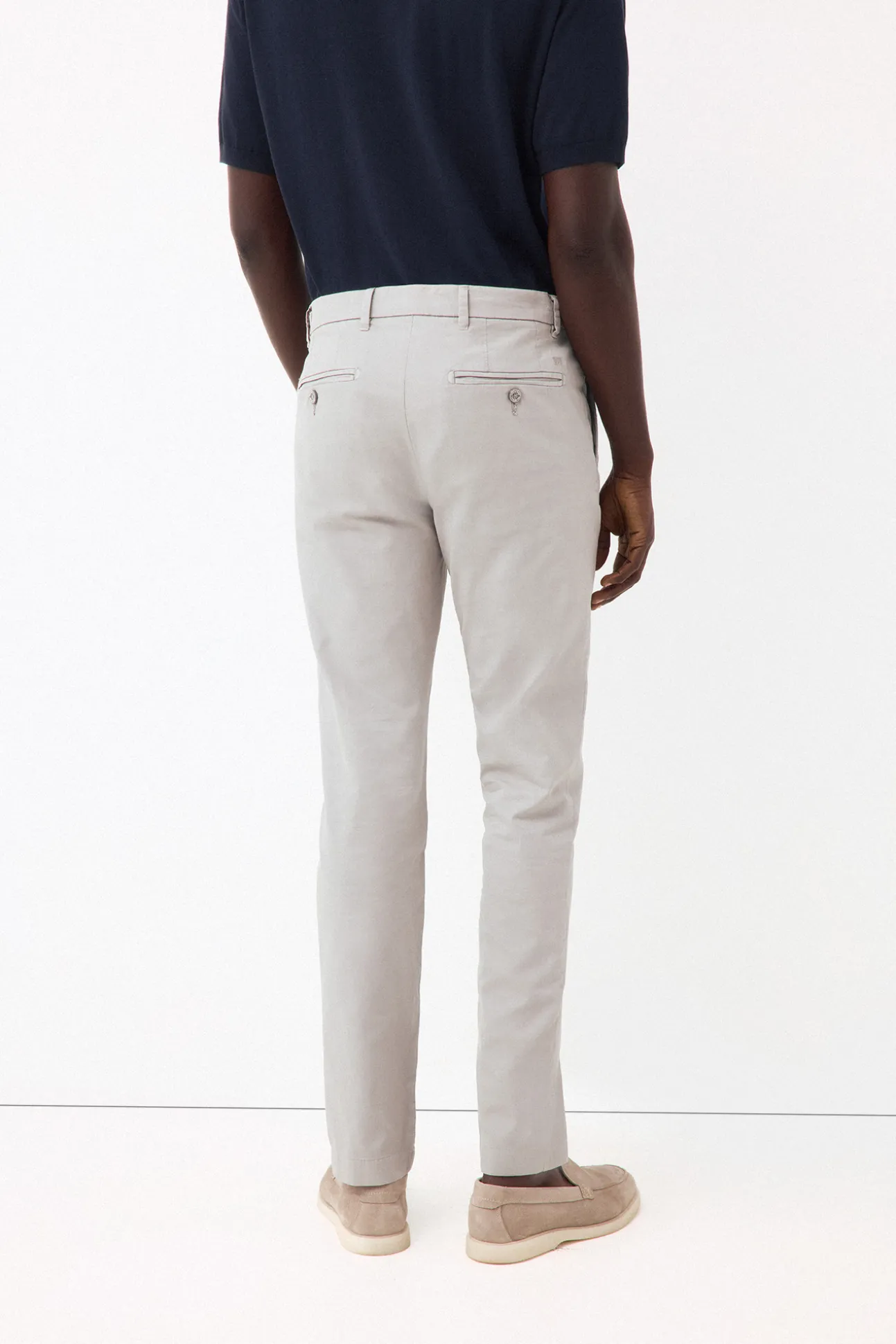 Chino estructura ligero slim