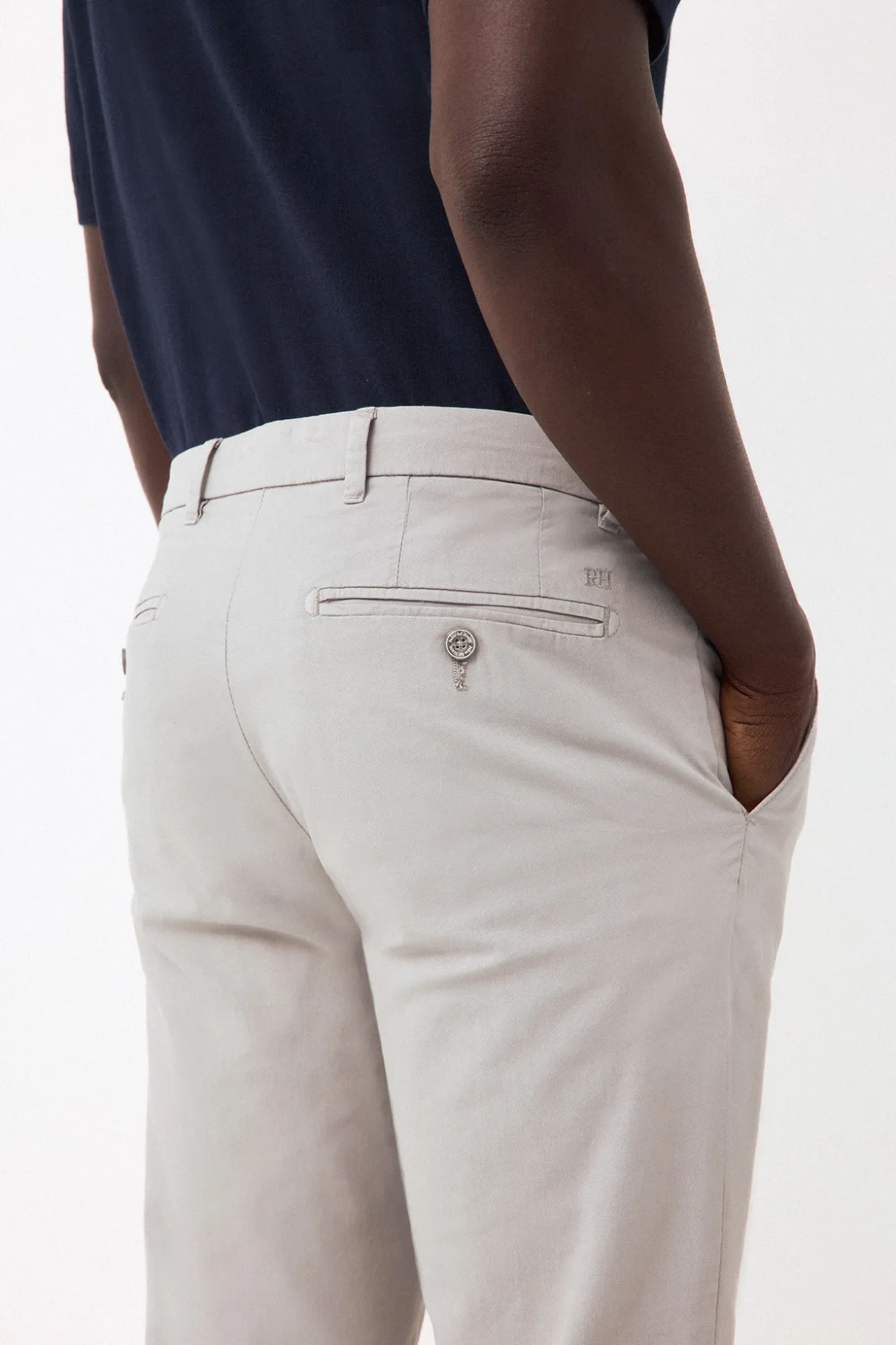 Chino estructura ligero slim