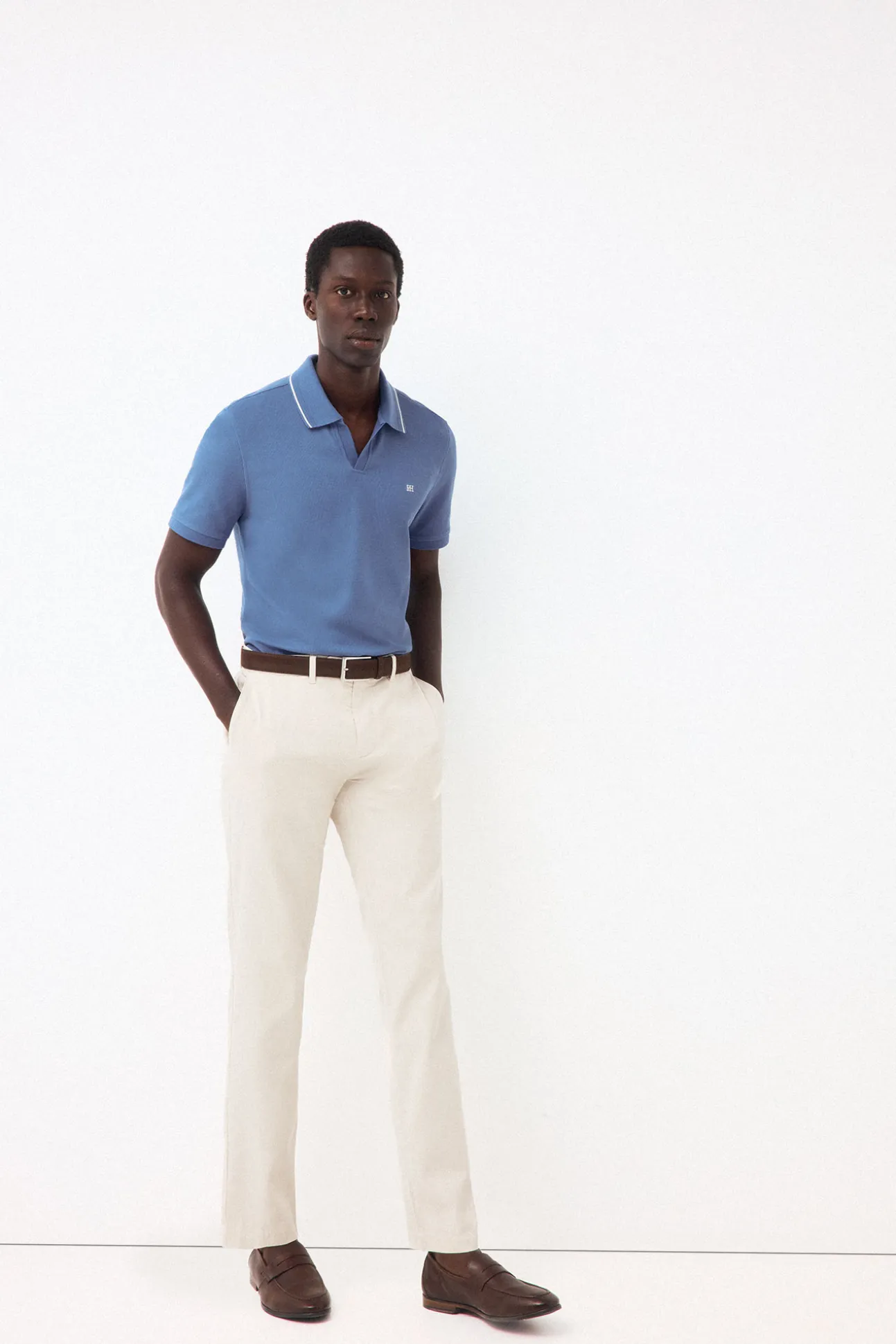 Chino estructura ligero slim
