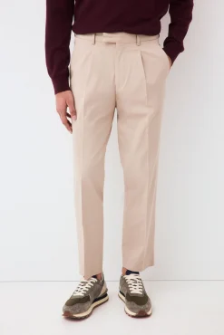 Chino pinzas algodón-tencel tapered