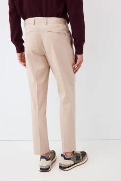 Chino pinzas algodón-tencel tapered
