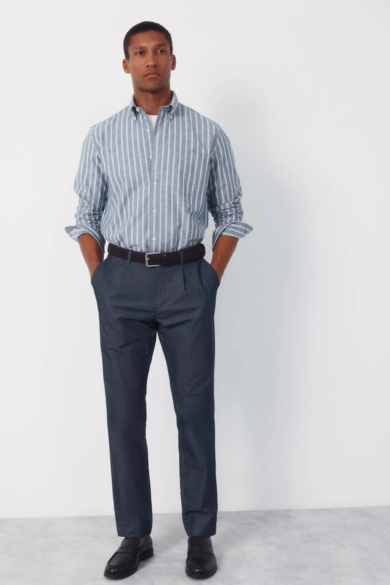 Chino pinzas ligero tapered