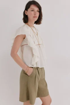 Cinthia.Blusa bordada