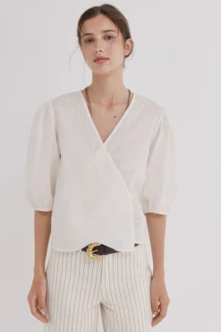 Cintia. Blusa cruzada