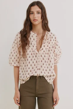 Claire. Blusa estampada