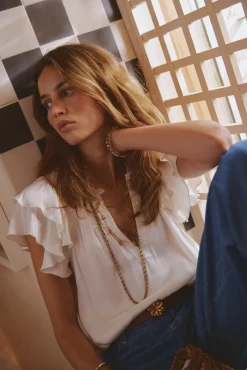 Cleo. Blusa fluída