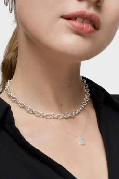 Collar corto plata Sweet Dolls