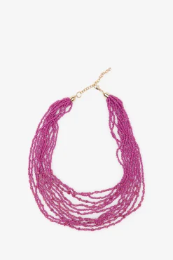 Collar cuentas corto