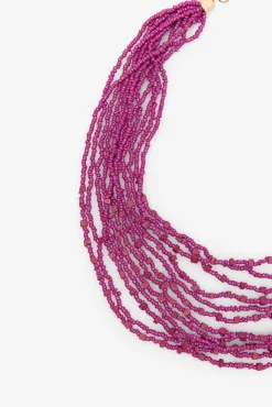 Collar cuentas corto
