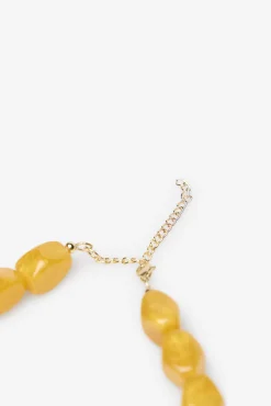 Collar cuentas resina