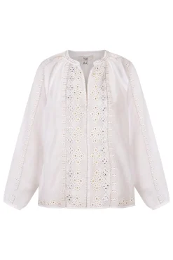 Constance. Blusa manga larga