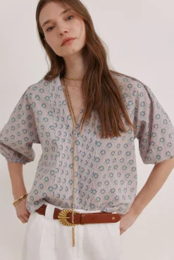 Constanza. Blusa estampada