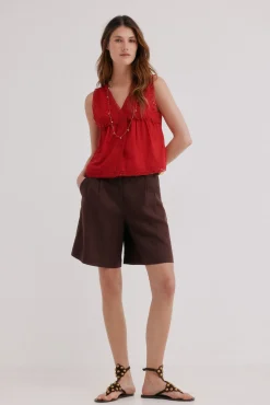 Cora. Blusa romántica