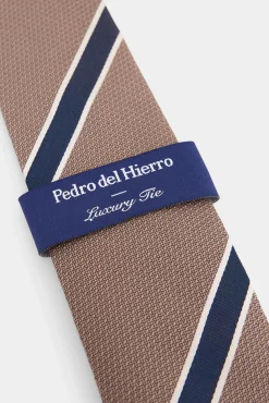Corbata seda natural