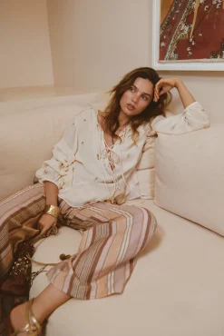 Cypria. Blusa fluída
