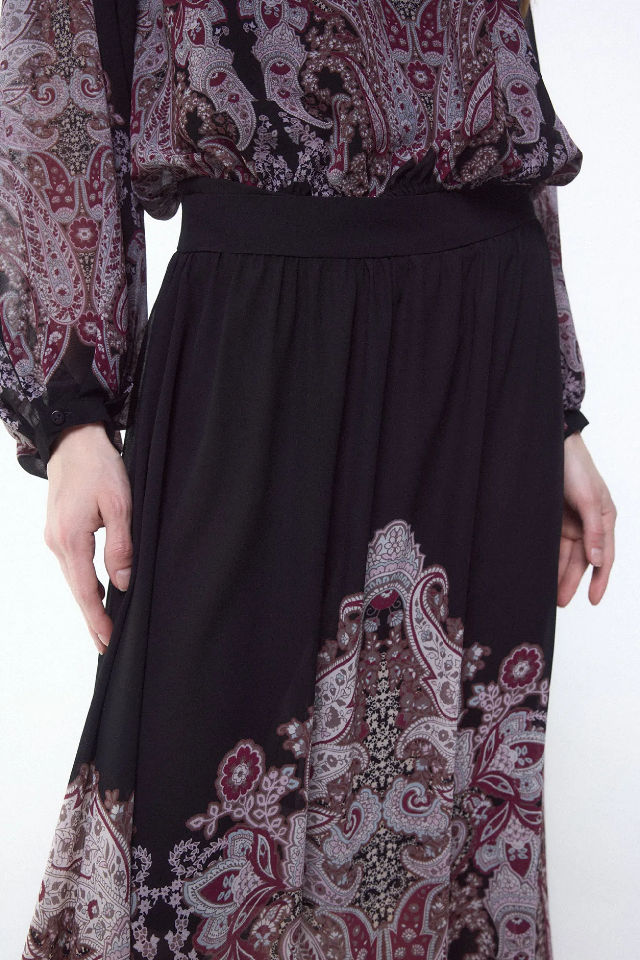 Falda estampado