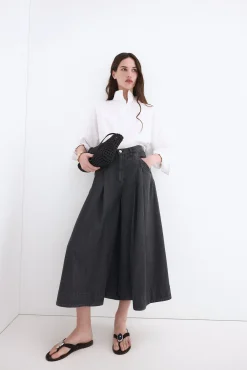 Falda pantalón vaquera