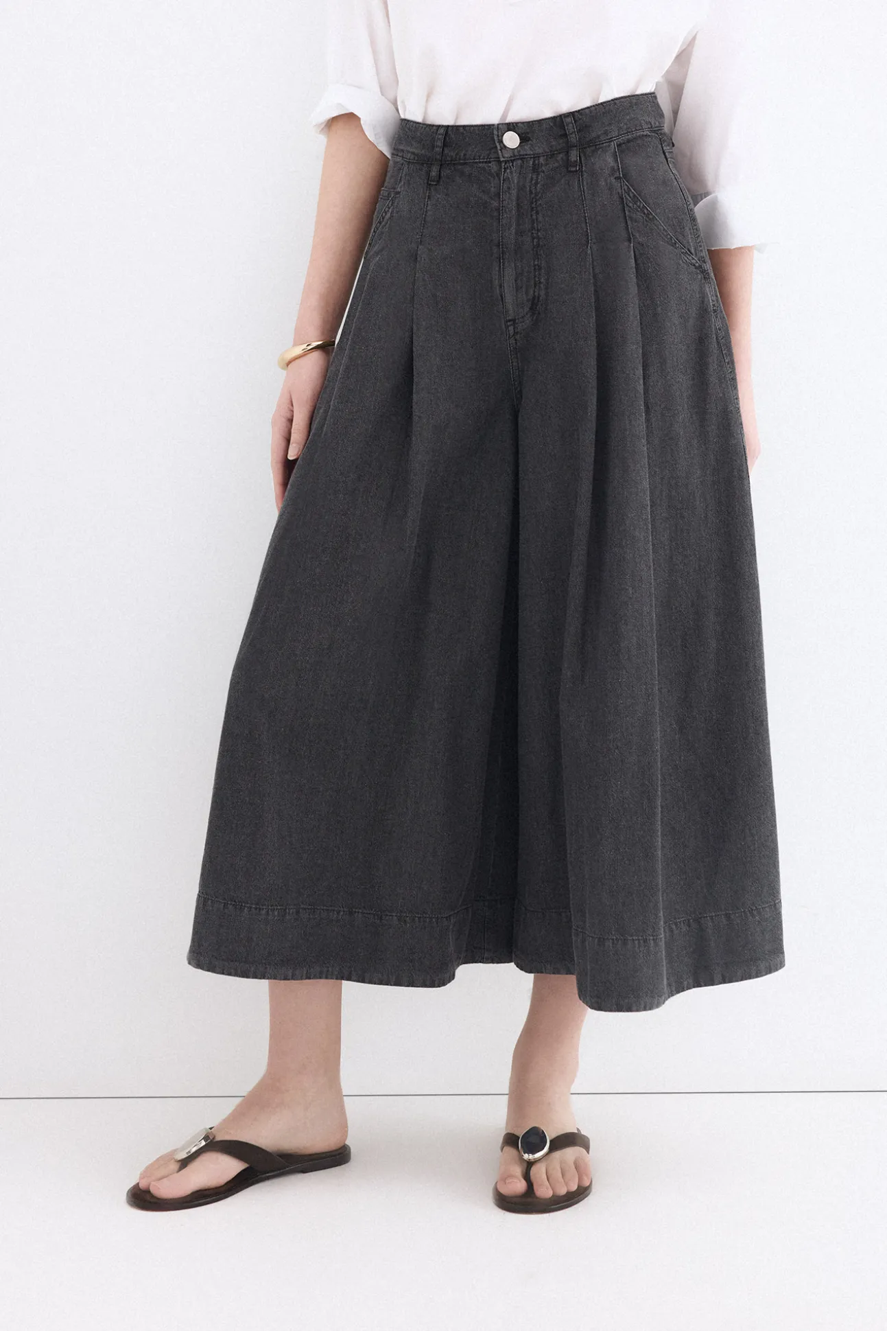 Falda pantalón vaquera