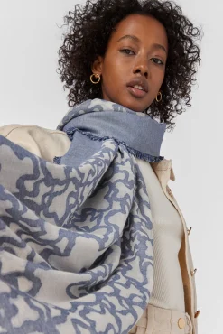 Foulard Kaos en color jeans