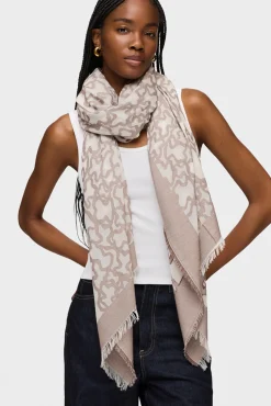 Foulard Kaos en color piedra