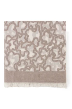 Foulard Kaos en color piedra