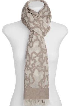Foulard Kaos en color piedra