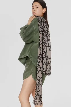 Foulard Kaos en color piedra