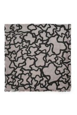 Foulard Kaos en color piedra