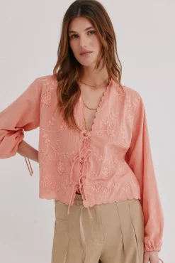 Galilea. Blusa manga larga